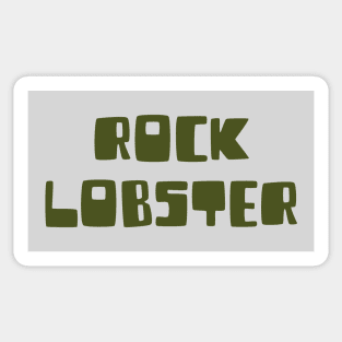 Rock Lobster, green Sticker